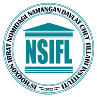Namangan davlat
chet tillar instituti
